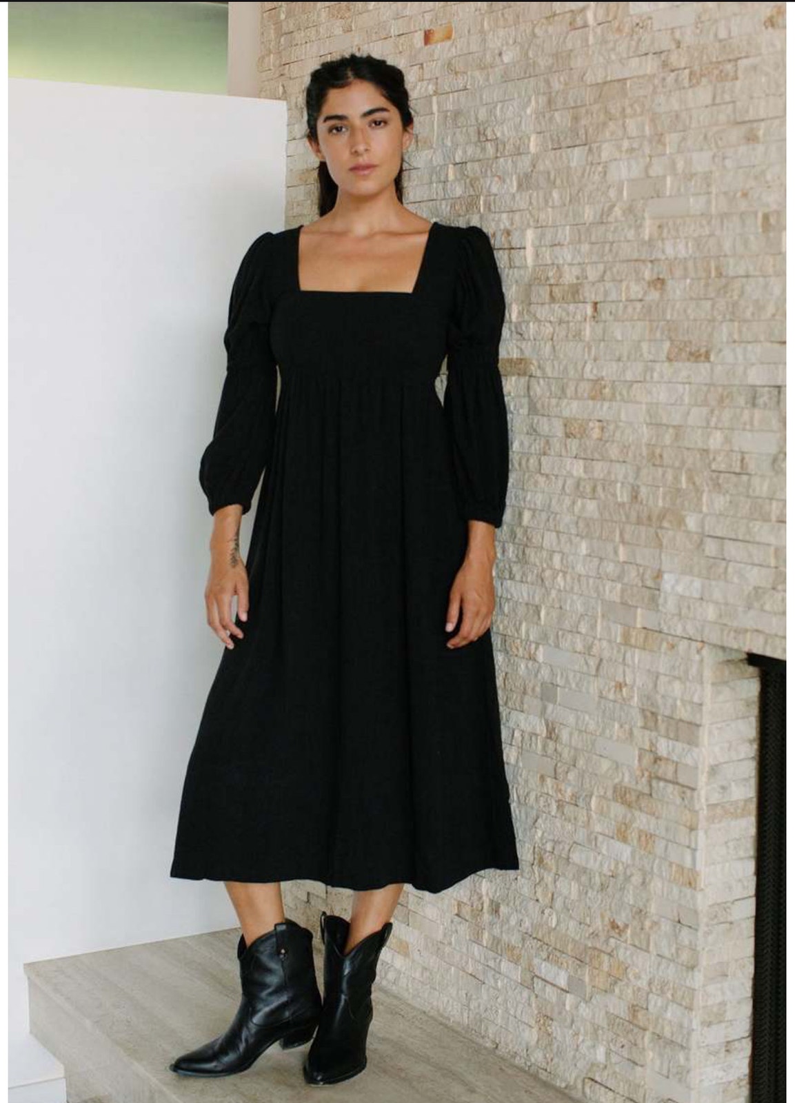 Rachel Pally - Linen Doreen Dress - Xl - Black Nwot